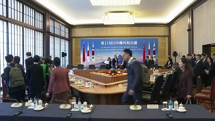 Japan, China, and South Korea promote peace in Korean peninsula
