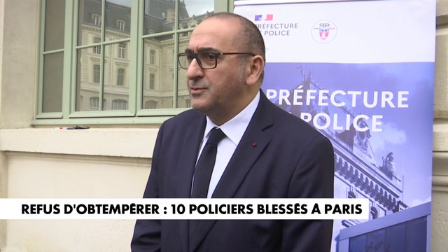 Paris : Laurent Nuñez réagit au refus d’obtempérer ayant blessé 10 policiers