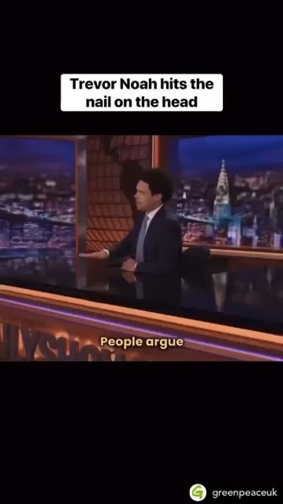 This point from Trevor Noah is SO iconic… MIND BLOWN! 🤯