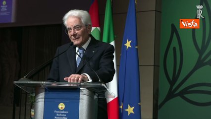 Mattarella: "Agricoltura veicolo nel modello di vita italiano"