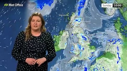 Met Office Sunday morning weather forecast 23/03/2025
