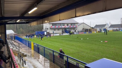 Pre-match scenes at Lakeview Park ahead of Loughgall vs Ballymena United