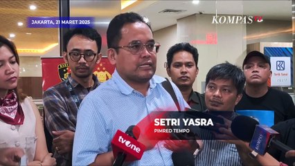 Tempo Lapor Teror ke Bareskrim-Dugaan Uang Sabung Ayam Lampung ke Polsek & Koramil [TOP 3 NEWS]