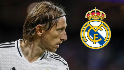 Luka Modric ya ve de cerca su retiro y quiere hacerlo en el Real Madrid