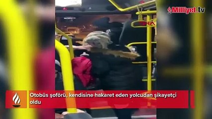 Halk otobüsünde ilginç kavga: Bu arabayı yavaş sürmezsen, seni camdan atarım