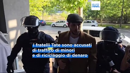 I fratelli Tate tornano in Romania per l'udienza spendendo 185mila dollari in jet privato