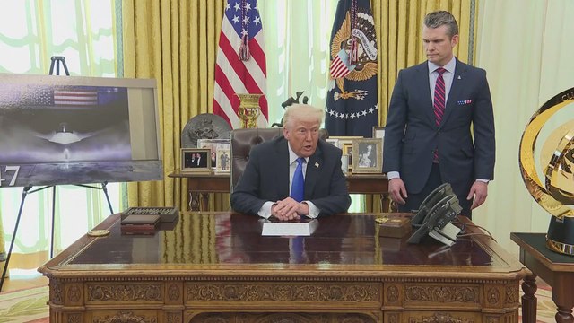 Hegseth Praises Trump in Oval Office, Slams Previous Administration