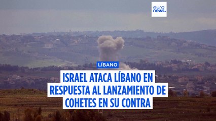 Israel lanza decenas de ataques contra Líbano tras ser blanco de Hezbolá