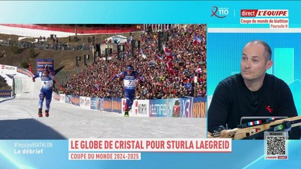 L'après course de la poursuite messieurs d'Oslo - Biathlon - Coupe du monde