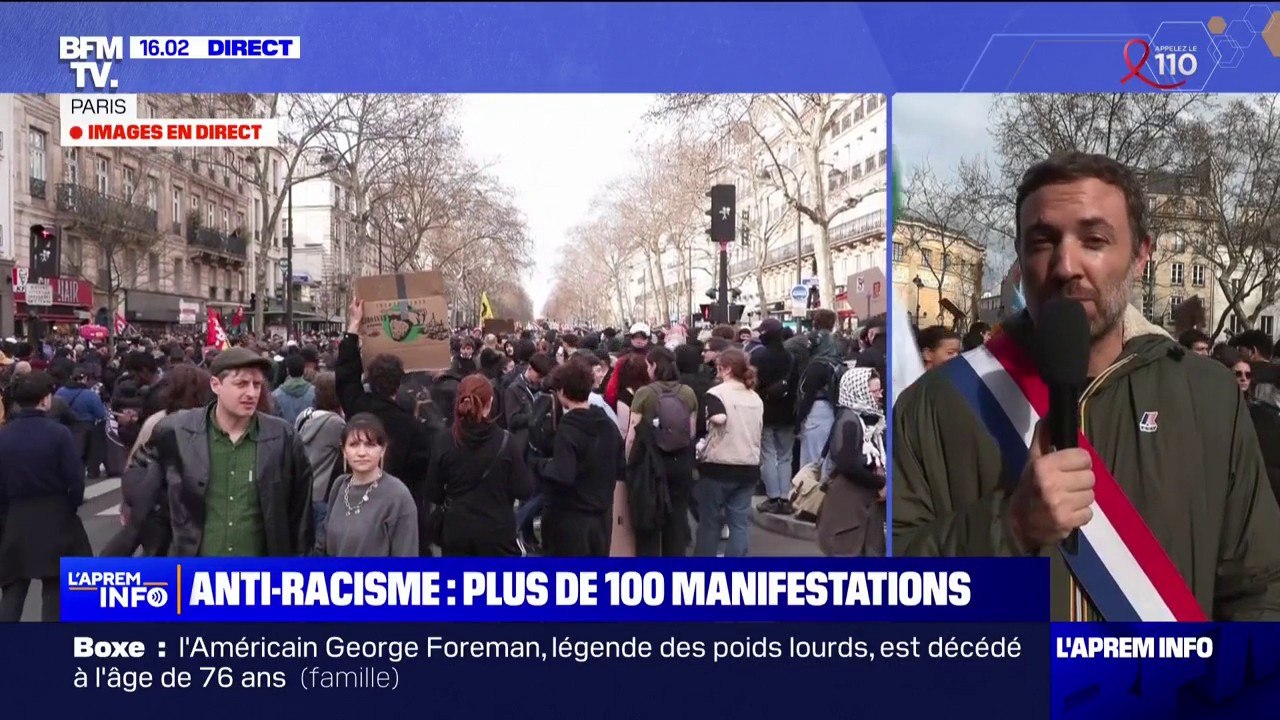Marche anti-racisme: "Les ministres Bruno Retailleau et Gérald Darmanin font de l'islamophobie et du racisme d'État une ligne politique", estime Thomas Portes (LFI)