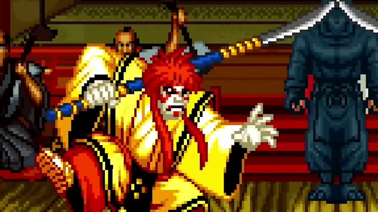 KYOSHIRO MOVE LIST - Samurai Shodown (SAMSHO) (1993)