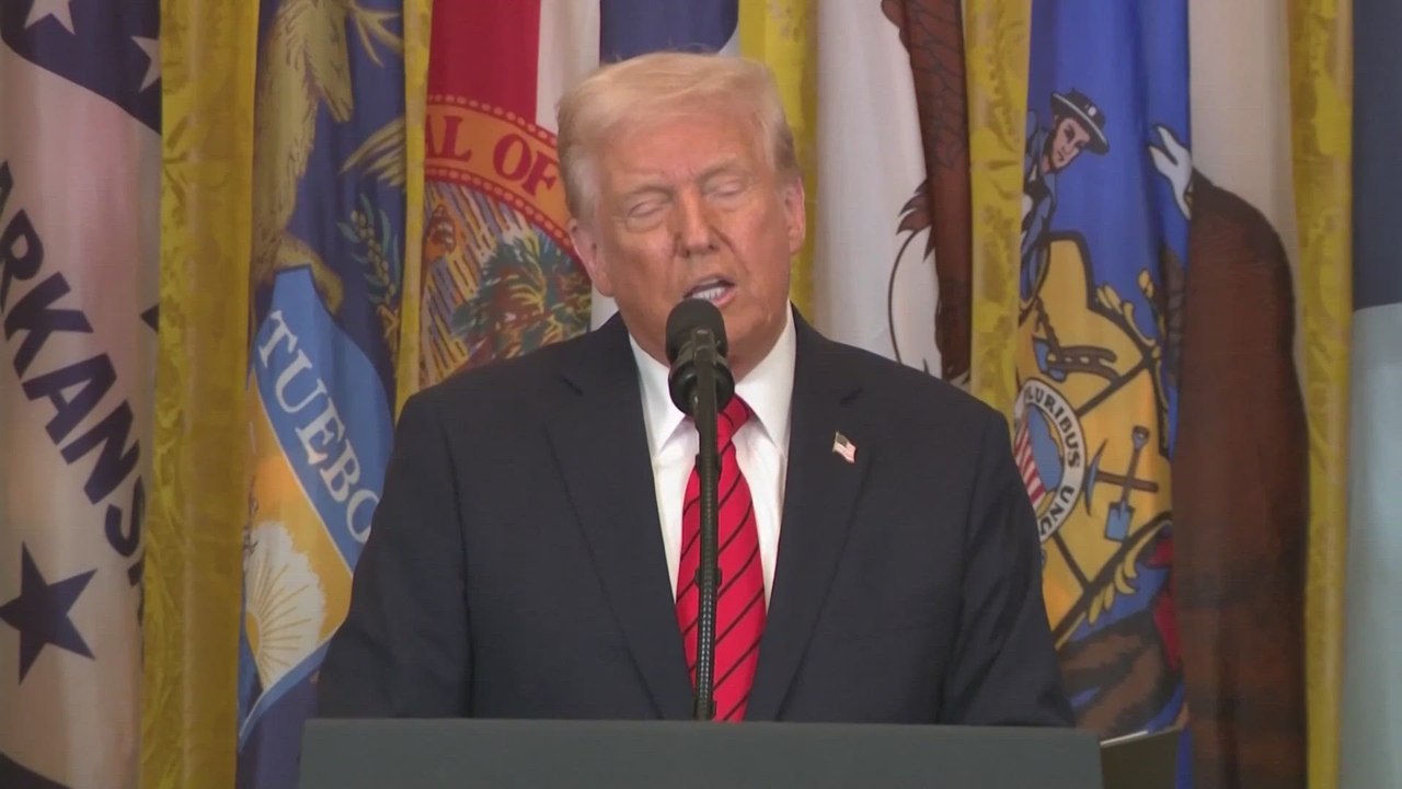 Trump Shuts Down Education Department, Surrounded by Children