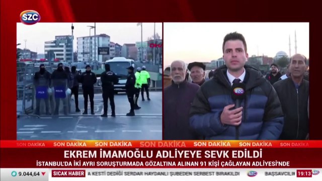 Gözaltına alınan 91 kişi Çağlayan Adliyesi'nde!