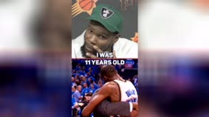 'I locked him out the house!' - how KD coped with losing a one-v-one to his dad