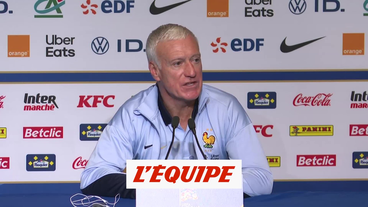 Deschamps : « Rabiot a un souci à un mollet »  - Foot - Bleus