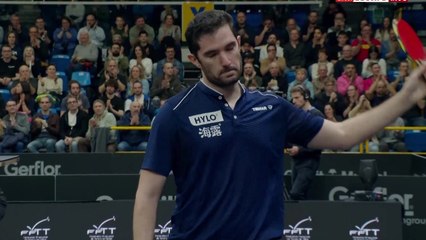 La sortie d'Emmanuel Lebesson - Tennis de table - Championnats de France