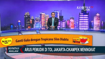 Pantauan Terkini Arus Mudik di Tol Jakarta-Cikampek, Meningkat hingga 10 Persen