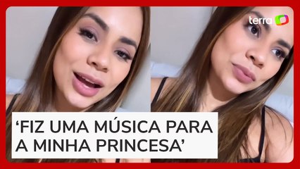 Lexa escreve música em homenagem a filha: 'Cantei com toda força do meu ser'