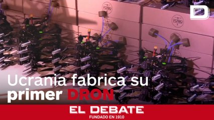 Ucrania presenta su primer dron íntegramente fabricado con tecnología nacional
