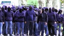 Cava de' Tirreni (SA) - Gli incidenti provocati dagli ultrà della Cavese (22.03.25)