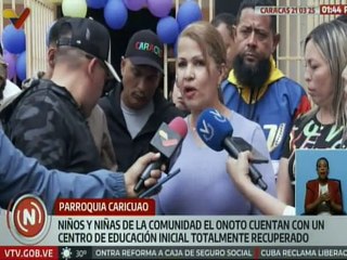 Gobierno de Caracas recuperó espacios del C.E.I. Rafael García Carballo en Caricuao