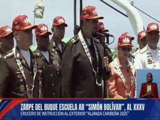 Jefe de Estado encomendó al Buque Escuela la misión de llevar la venezolanidad al más alto nivel