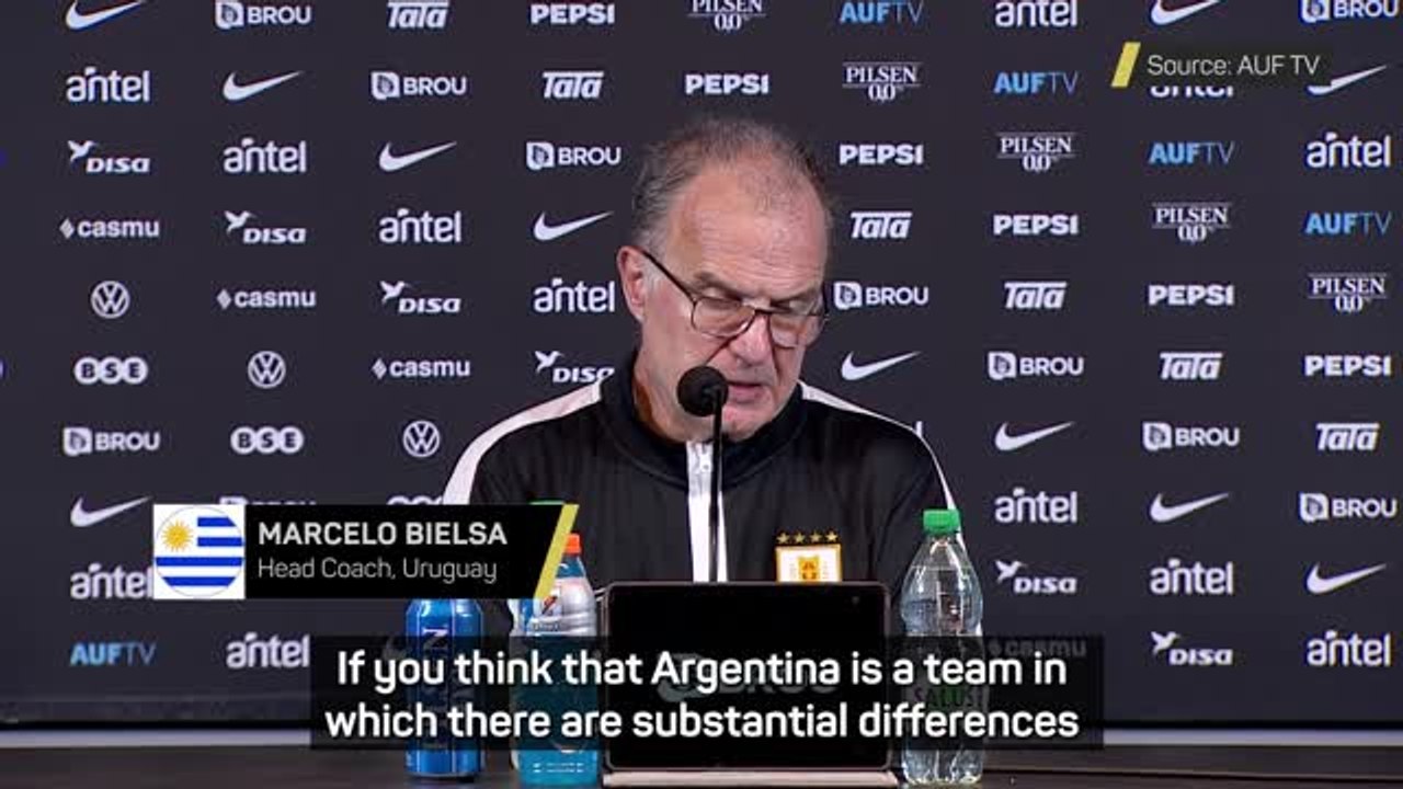 Uruguay not embarrassed to lose to Messi-less Argentina - Bielsa