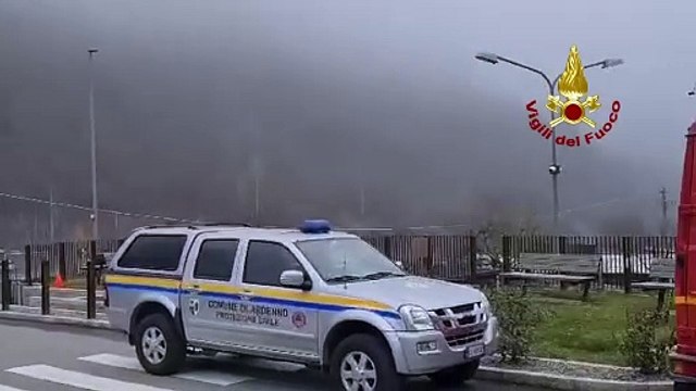 SONDRIO - FRANA NELLA FRAZIONE DI VALMASINO, EVACUATE ALCUNE ABITAZIONI (22.03.25)