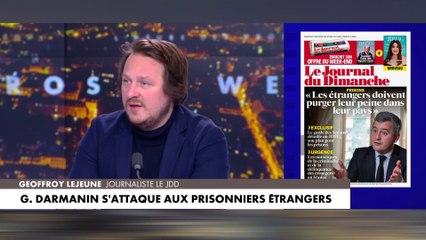 Geoffroy Lejeune revient sur l’interview de Gérald Darmanin dans le JDD