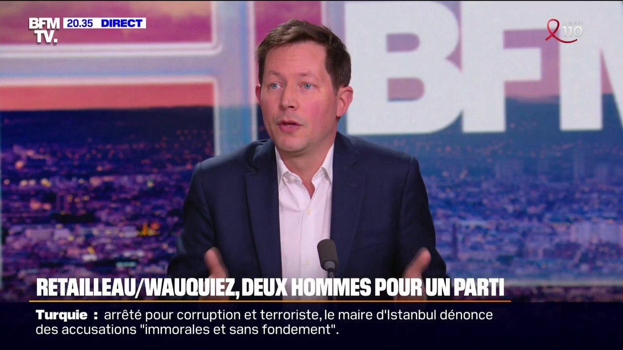 "Je soutiens Bruno Retailleau": François-Xavier Bellamy apporte son soutien au ministre de l'Intérieur pour la présidence des Républicains