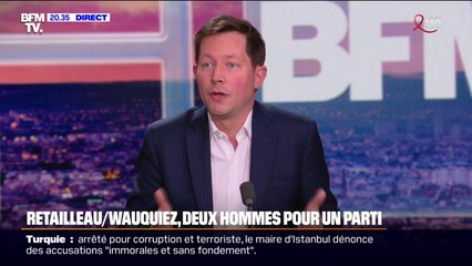 "Je soutiens Bruno Retailleau": François-Xavier Bellamy apporte son soutien au ministre de l'Intérieur pour la présidence des Républicains