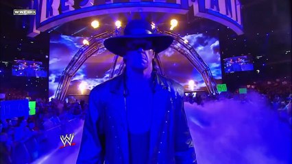 Undertaker makes his entrance- WrestleMania 27