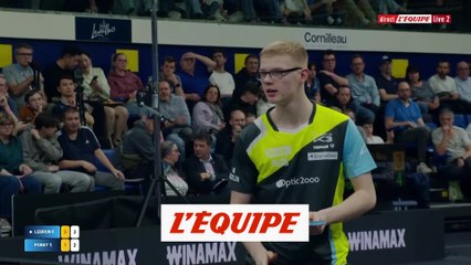 Le replay du 1/4 finale de Félix Lebrun - Tennis de table - Championnats de France