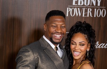 Jonathan Majors claims Meagan Good has been punished for being with him