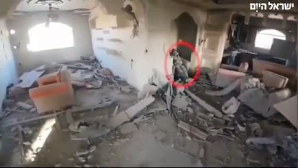 اللحظات الاخيرة من حياة السنوار