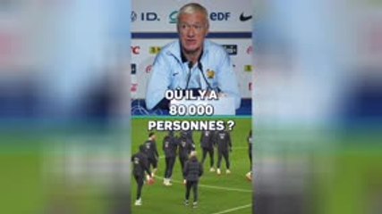Bleus - Deschamps s'agace d'une question sur les audiences
