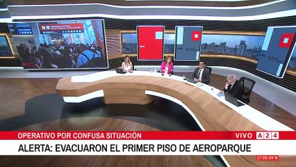 Evacuación en Aeroparque por valija sospechosa