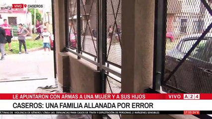 🚨 ALLANARON POR ERROR A UNA FAMILIA EN CASEROS: SE LLEVARON 12 MIL DÓLARES