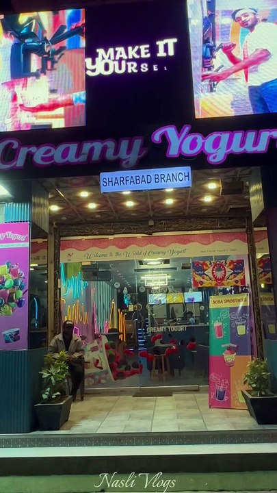 First Creamy Frozen Yogurt In Pakistan 🇵🇰 😱 | Why Frozen Yogurt is Better than Ice Cream 🍦| Episode 20 | Ramdan Seires | Nasli Vlogs