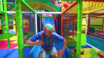 Learn Fruits with Blippi _ Educational Indoor Playground Videos for Kids