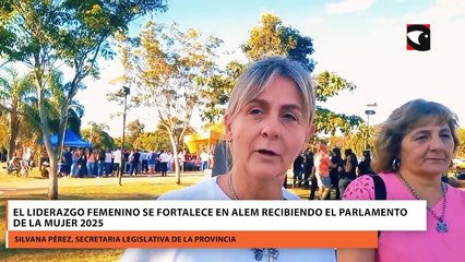El liderazgo femenino se fortalece en Alem recibiendo el Parlamento de la Mujer 2025