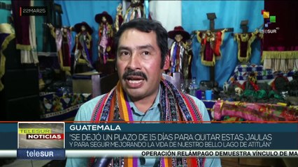 En Guatemala el  lago Atitlán en crisis por crianza de tilapia