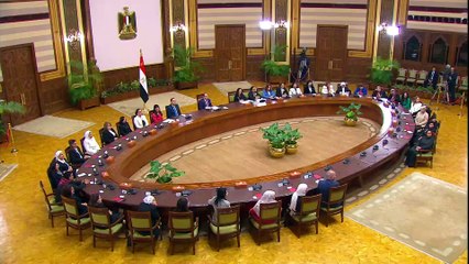 الرئيس عبد الفتاح السيسي يشارك في لقاء المرأة المصرية والأم المثالية