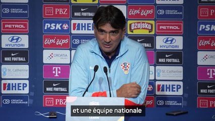 Croatie - Dalic : "Nous n'allons pas au stade de France pour défendre"