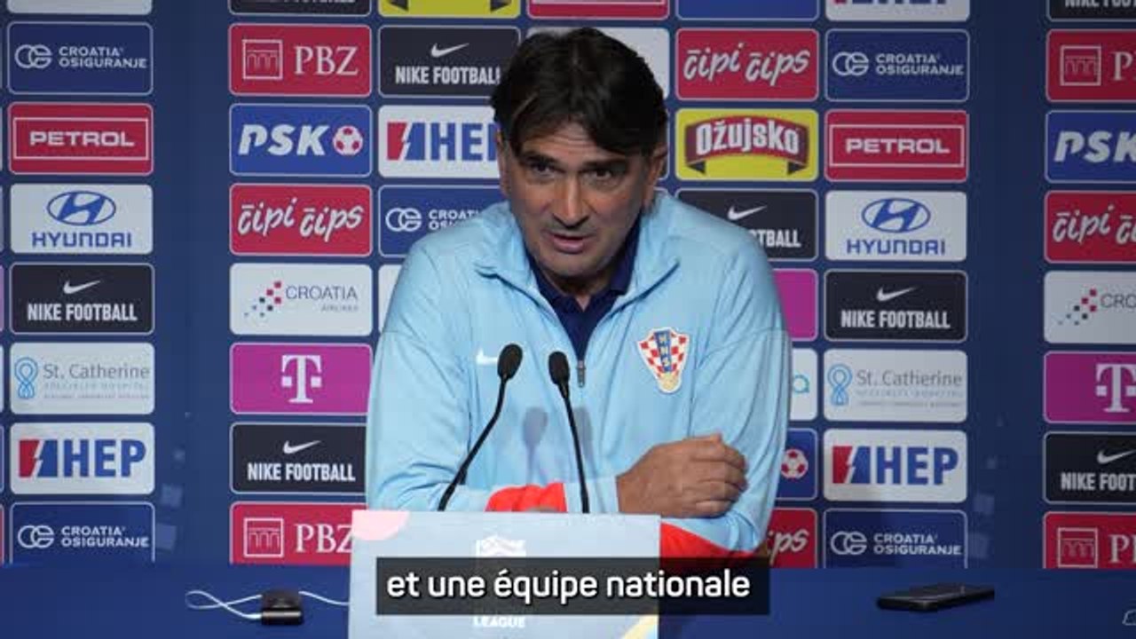 Croatie - Dalic : "Nous n'allons pas au stade de France pour défendre"