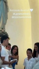 Anitta Batiza Sobrinho em Cerimônia Católica 💧