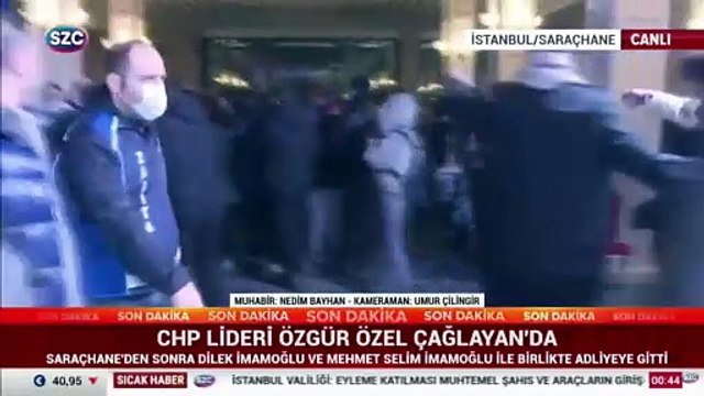 Saraçhane'de ortalık karıştı: Polisten biber gazlı müdahale!