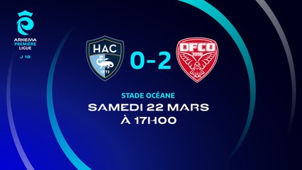 J18 I Havre AC – Dijon FCO(0-2)