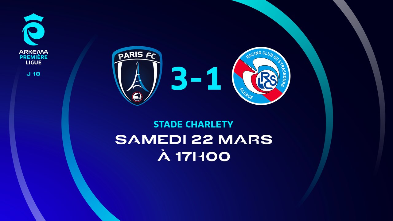 J18 I Paris FC – RC Strasbourg (3-1)
