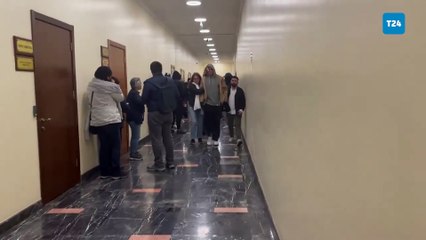 Saraçhane‘de yaralanarak İBB binasına sığınan vatandaşların görüntüsü